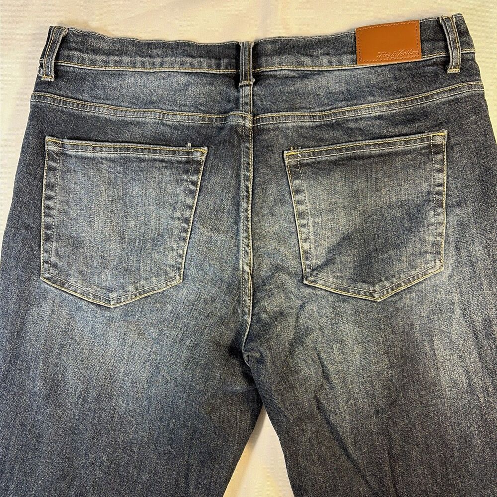 Men’s Flag & Anthem 32x29 Nashville Straight Dark Wash blue jeans